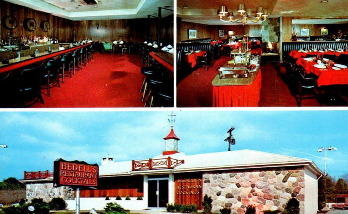 Bedells Restaurant (The Moose Preserve) - OLD POSTCARD
